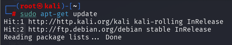 Running apt-get update